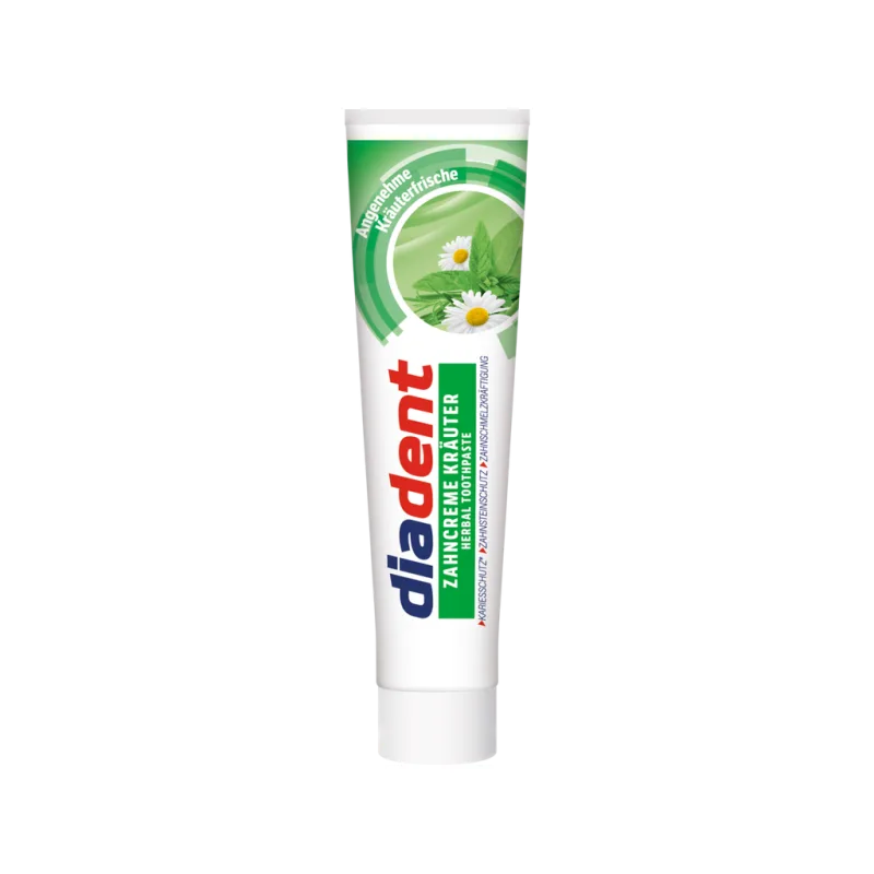 Diadent Kräuter-Mix 3 zubní pasta s bylinkami 125ml  - originál z Německa