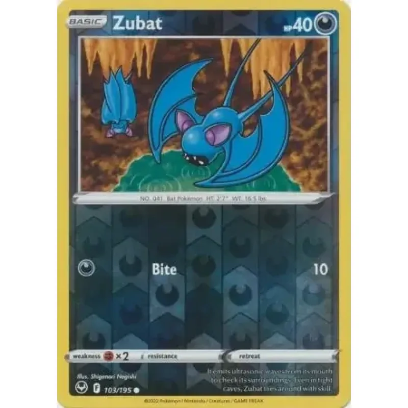 Zubat (SIT 103) - REVERSE HOLO