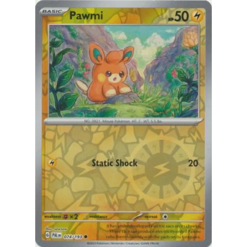 Pawmi (PAL 074) - REVERSE HOLO