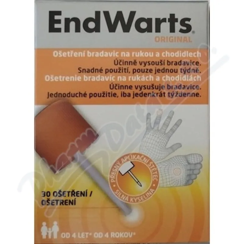 EndWarts ORIGINAL roztok k odstranění bradavic 5ml