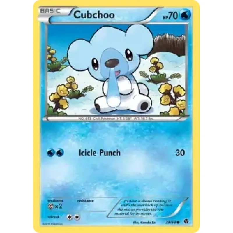 Cubchoo (EPO 29) - GOOD
