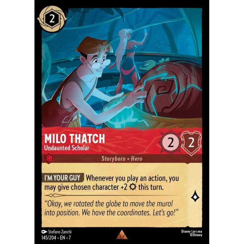Milo Thatch - Undaunted Scholar - foil