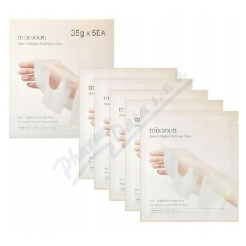 Mixsoon Bean Collagen Hydrogel Mask 5x35g