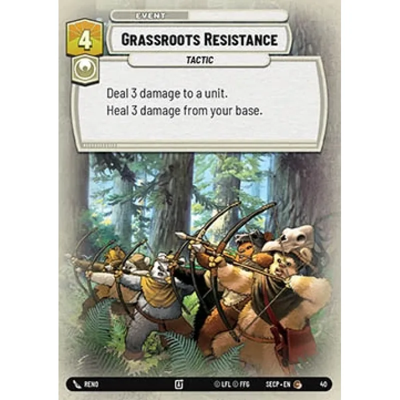 Grassroots Resistance (V.2) - foil