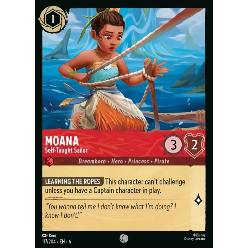 Moana - Self-Taught Sailor - foil