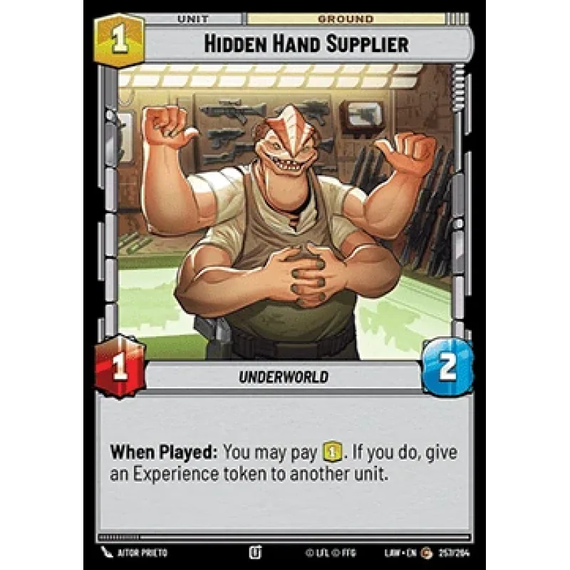 Hidden Hand Supplier
