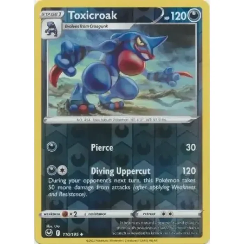 Toxicroak (SIT 110) - REVERSE HOLO