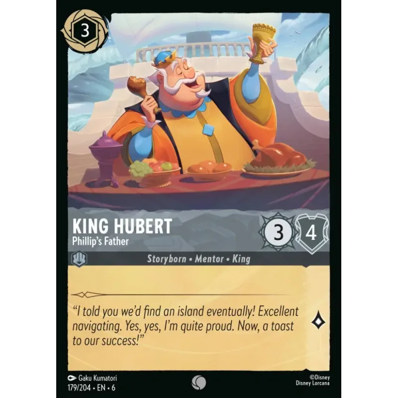 King Hubert - Phillip's Father