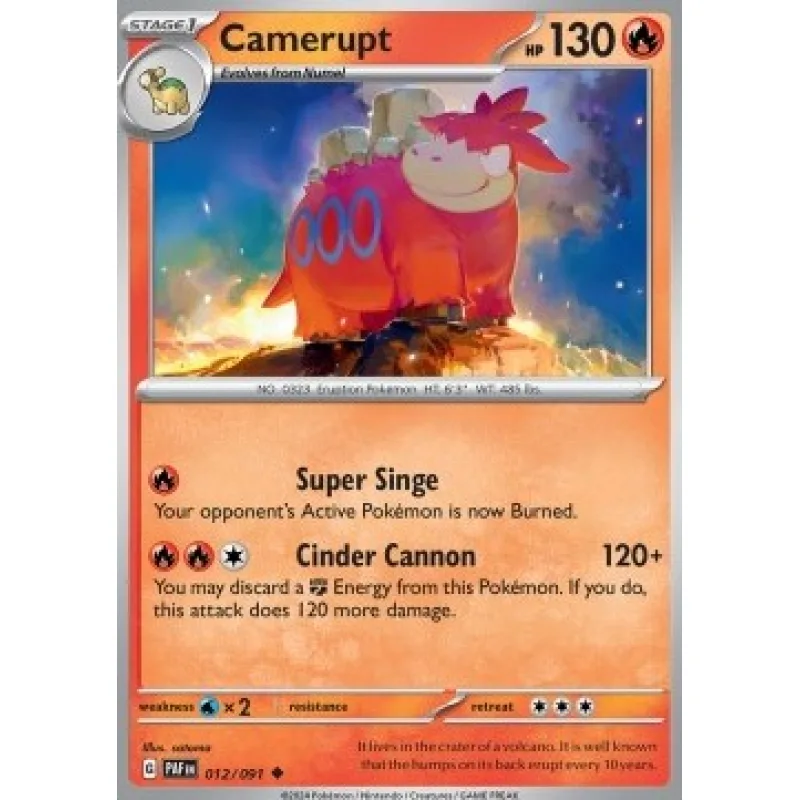 Camerupt (PAF 012)