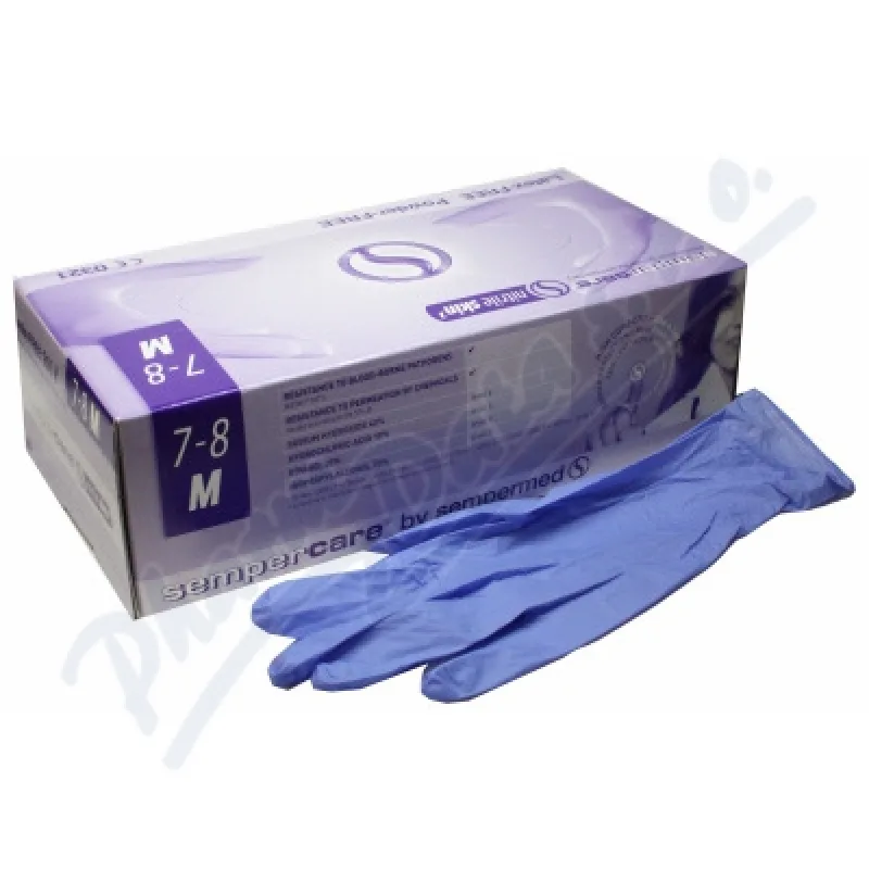 Rukavice vyš.SemperCare skin nitril M/200ks