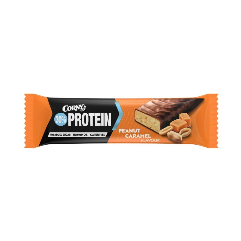 CORNY Protein 30%, Erdnüsse-Karamell 50g