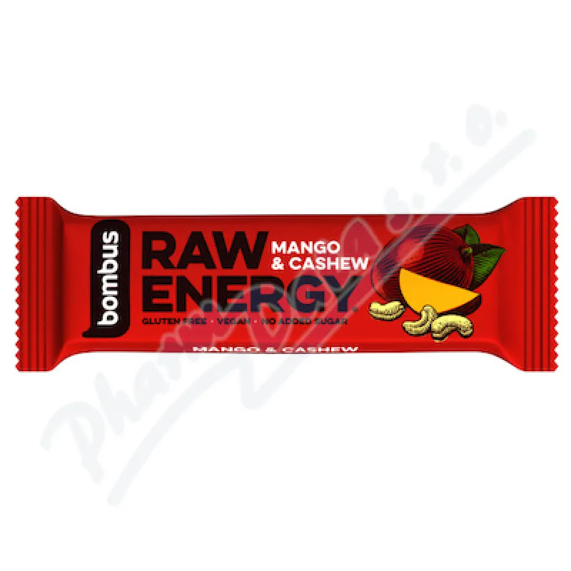 bombus Raw Energy mango&amp;cashew 50g
