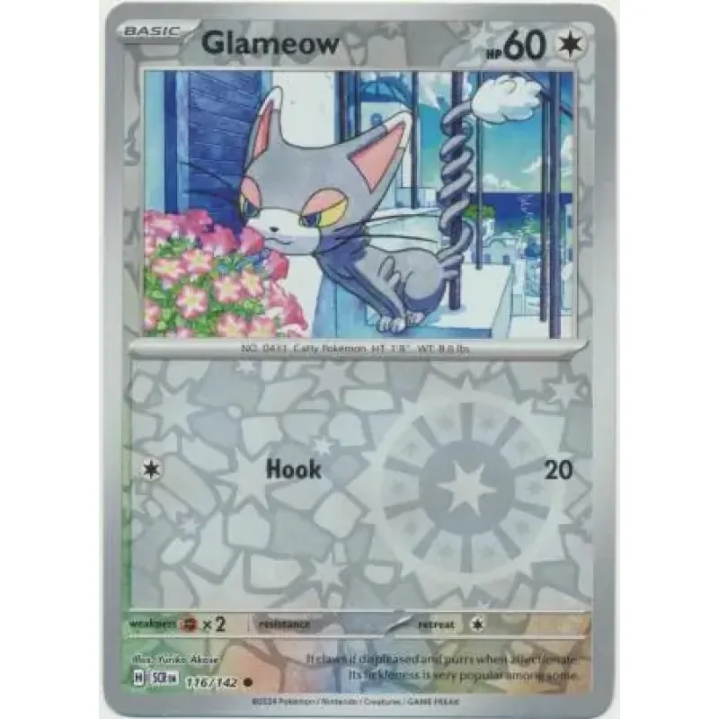 Glameow (SCR 116) - REVERSE HOLO