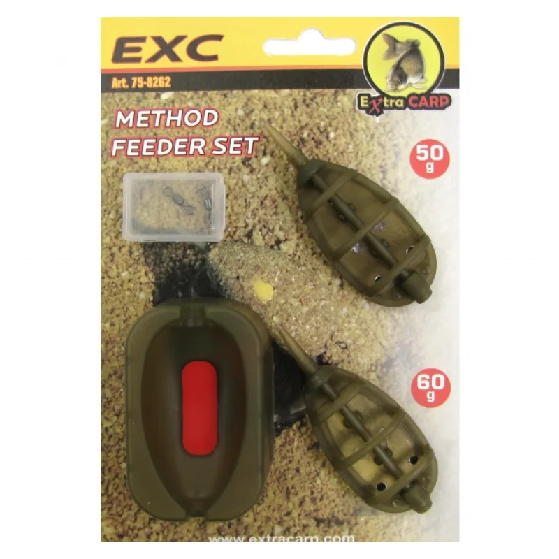 Extra Carp Method Feeder Set 50+60g