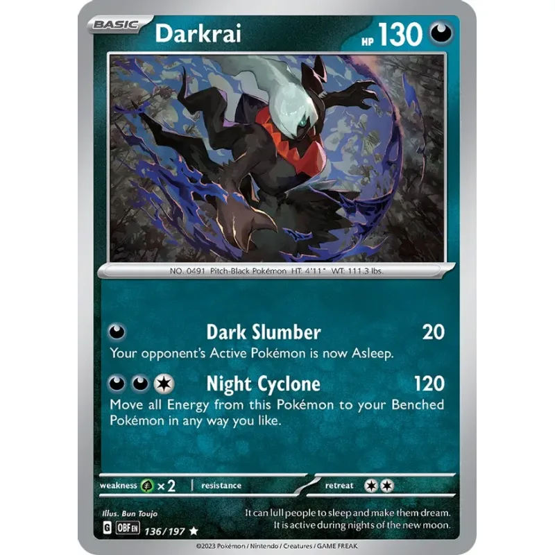 Darkrai (OBF 136) - HOLO