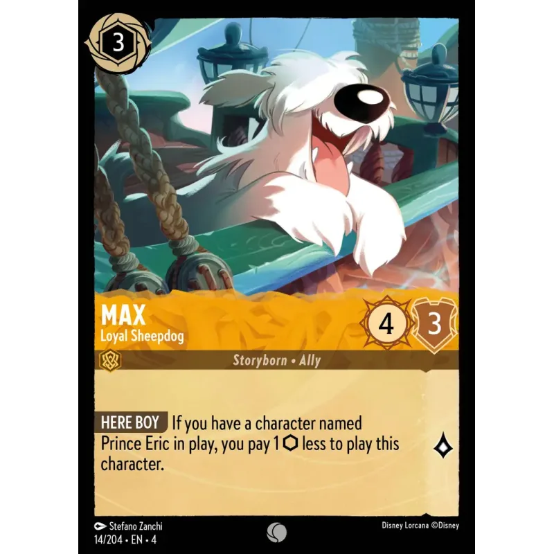 Max - Loyal Sheepdog - foil