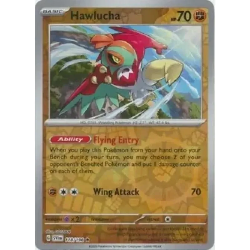 Hawlucha (SVI 118) - REVERSE HOLO