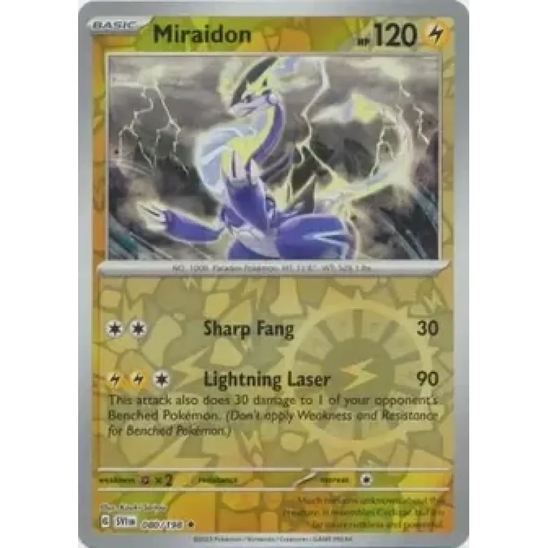 Miraidon (SVI 080) - REVERSE HOLO
