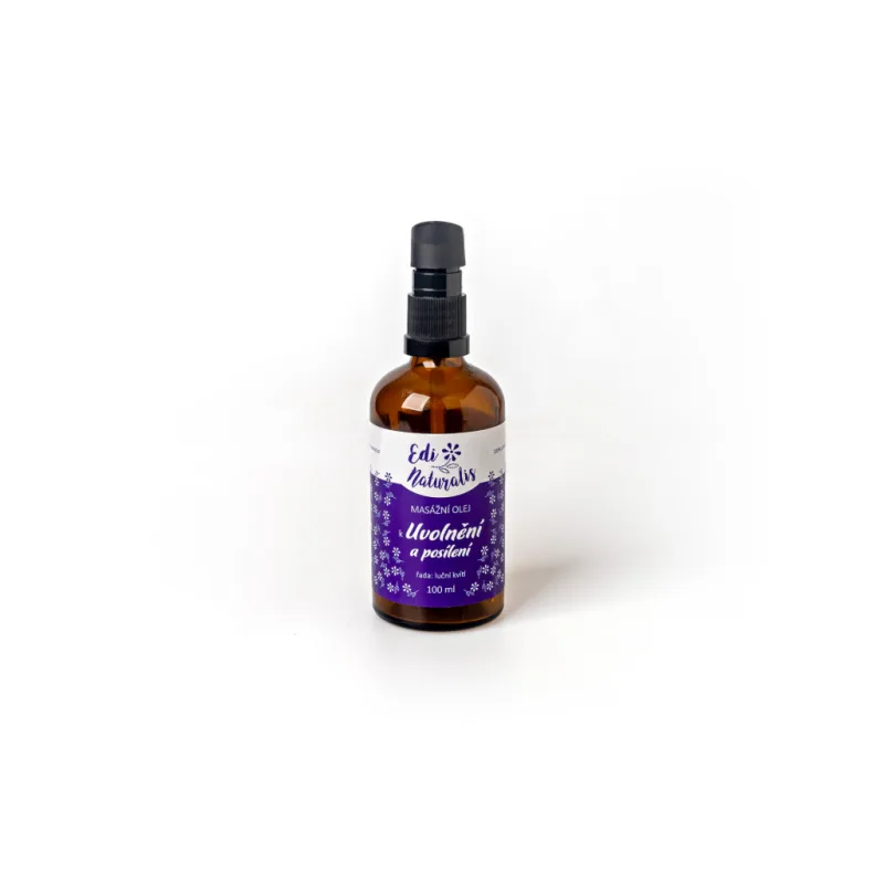 MASÁŽNÍ OLEJ K UVOLNĚNÍ A POSÍLENÍ - 100 ml EDI NATURALIS