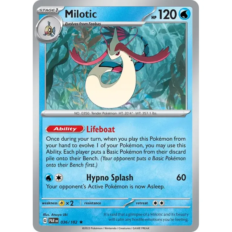 Milotic (PAR 036) - HOLO