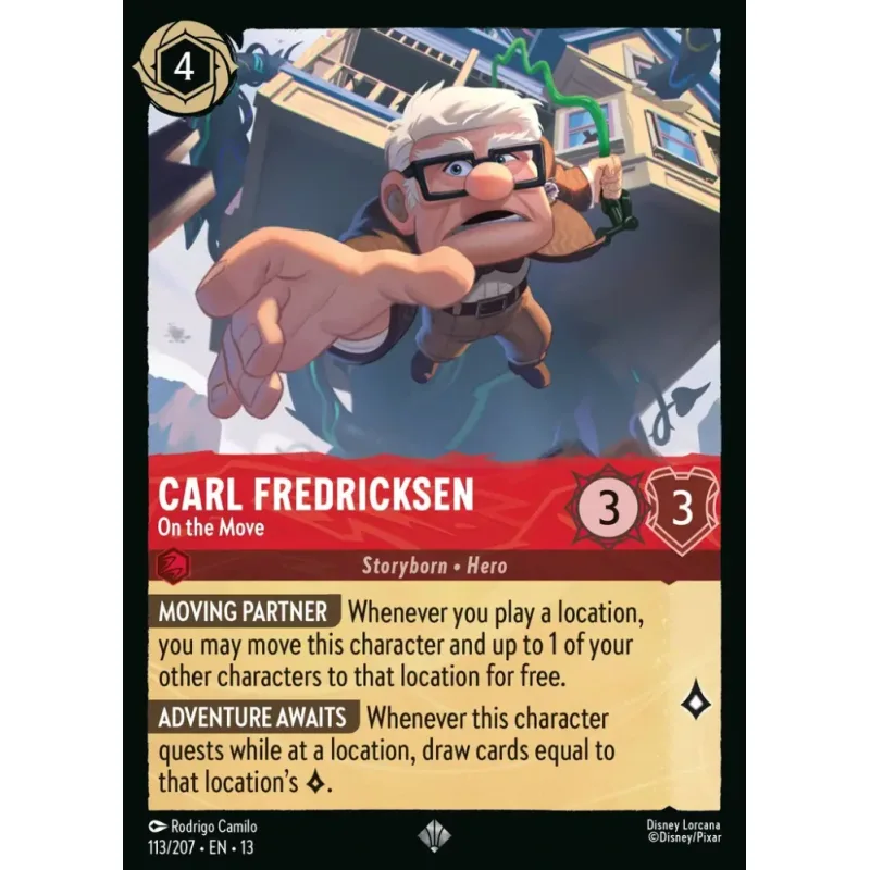 Carl Fredricksen - On the Move