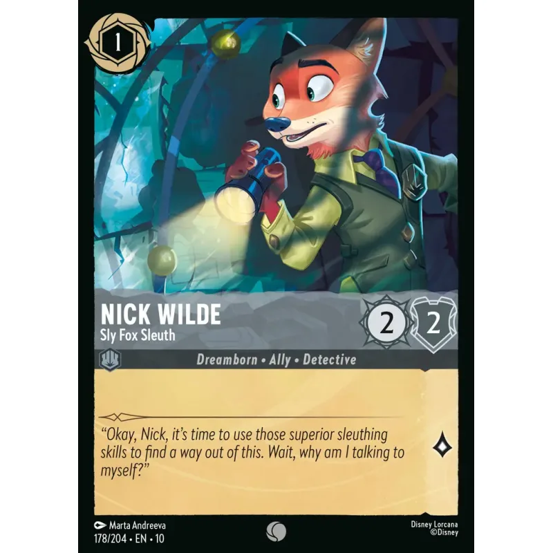 Nick Wilde - Sly Fox Sleuth