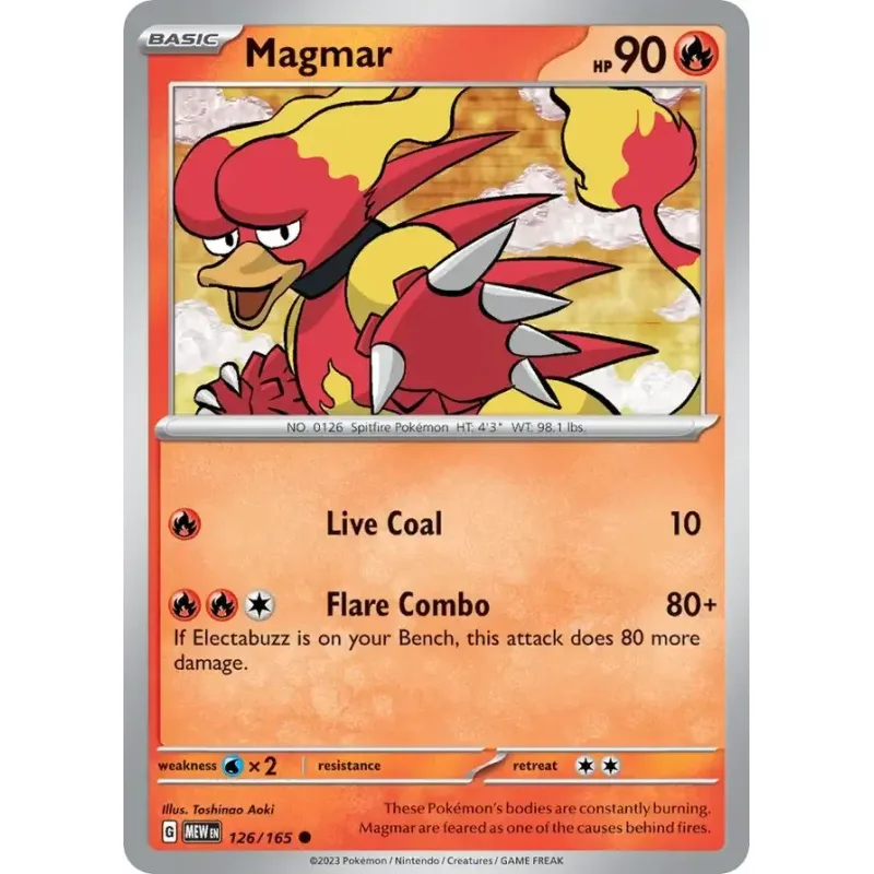 Magmar (MEW 126)