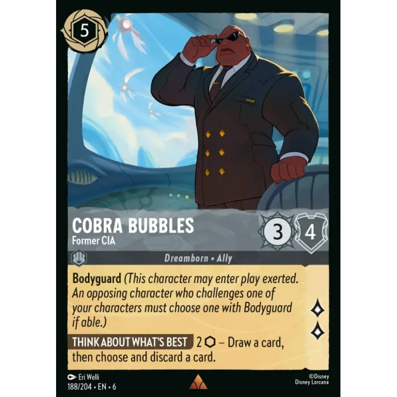 Cobra Bubbles - Former CIA