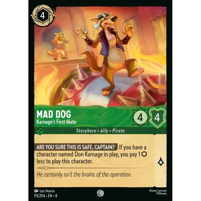 Mad Dog - Karnage's First Mate - foil
