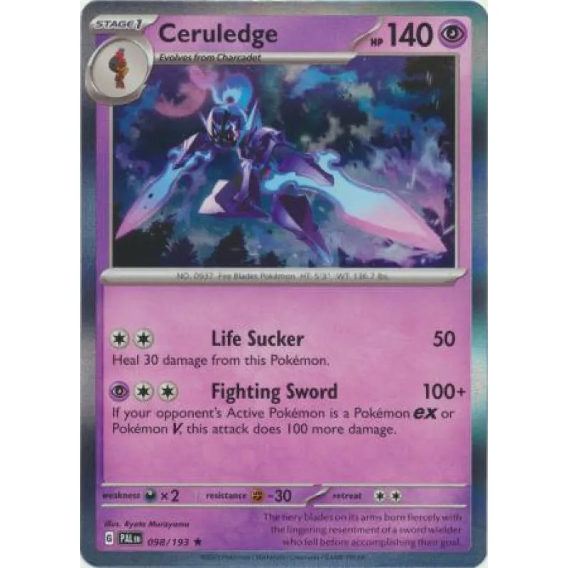 Ceruledge (PAL 098) - HOLO