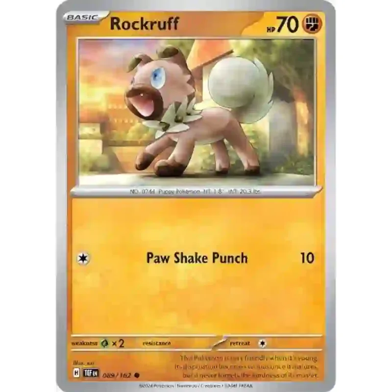 Rockruff (TEF 089)