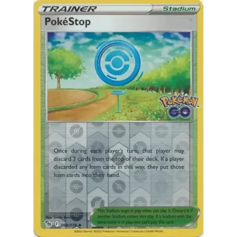 PokéStop (PGO 068) - REVERSE HOLO