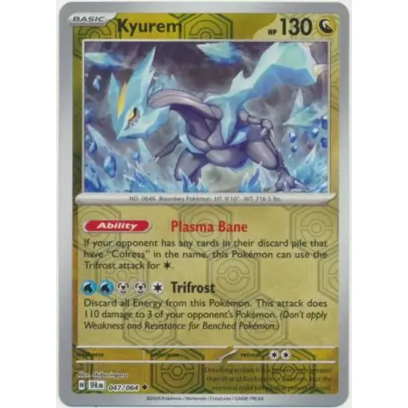 Kyurem (SFA 047) - REVERSE HOLO
