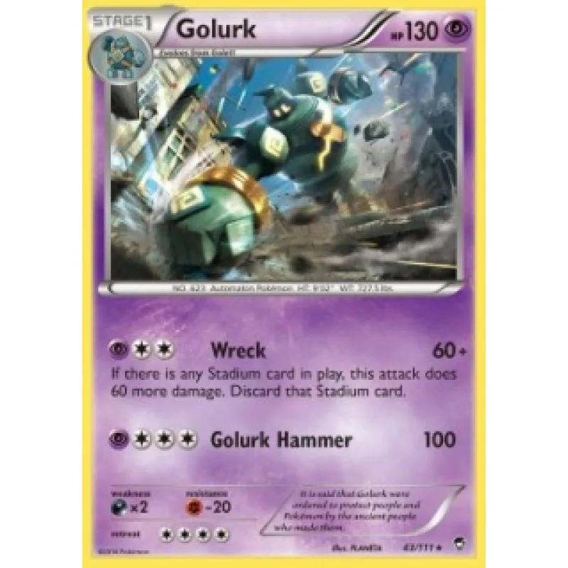 Golurk (FFI 43) - EXCELLENT