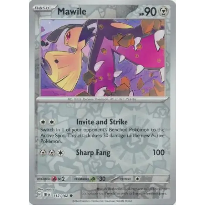 Mawile (TEF 112) - REVERSE HOLO