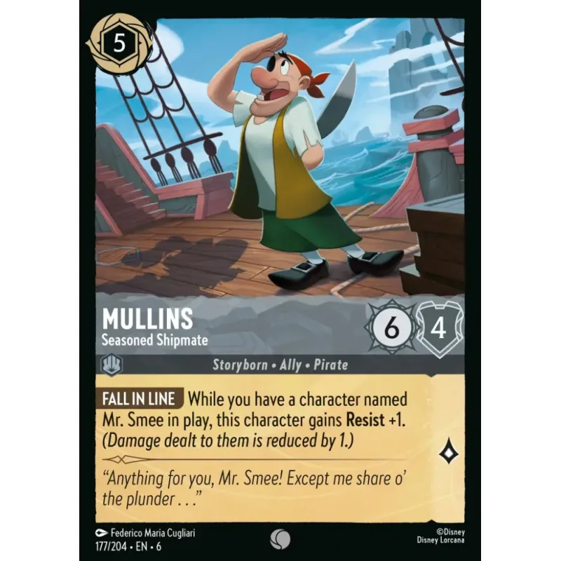 Mullins - Seasoned Shipmate - foil