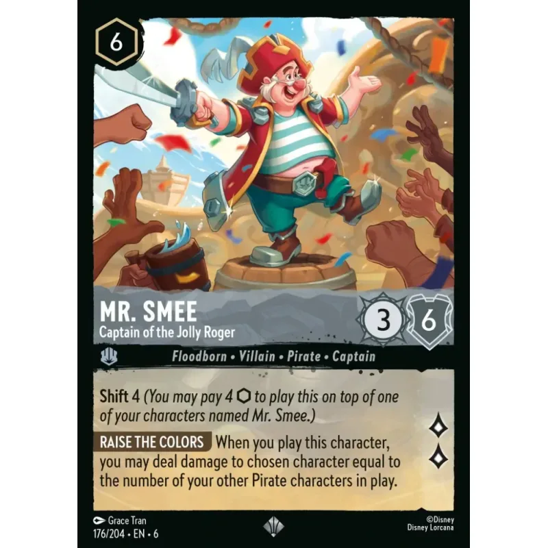 Mr. Smee - Captain of the Jolly Roger - foil