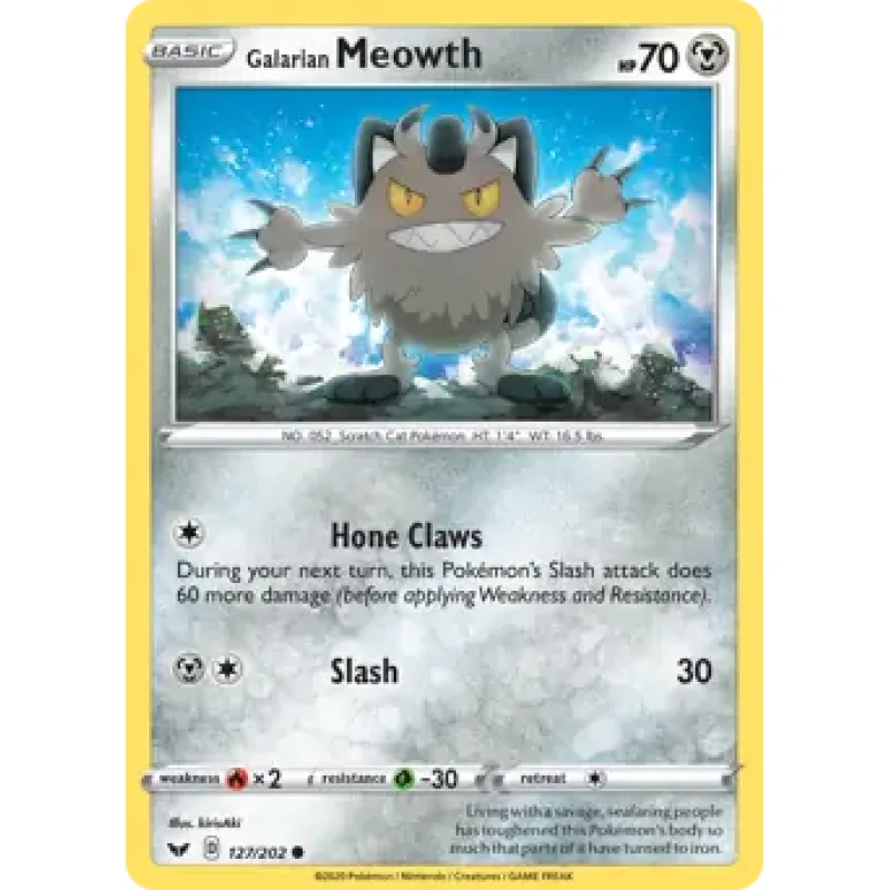 Galarian Meowth (SSH 127)