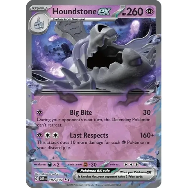 Houndstone ex (OBF 102)