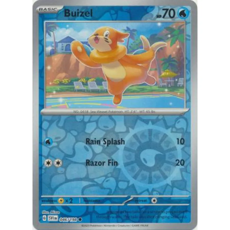 Buizel (SVI 046) - REVERSE HOLO