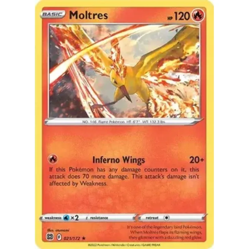 Moltres (BRS 021) - HOLO