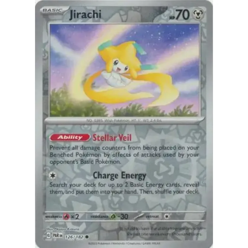 Jirachi (PAR 126) - REVERSE HOLO