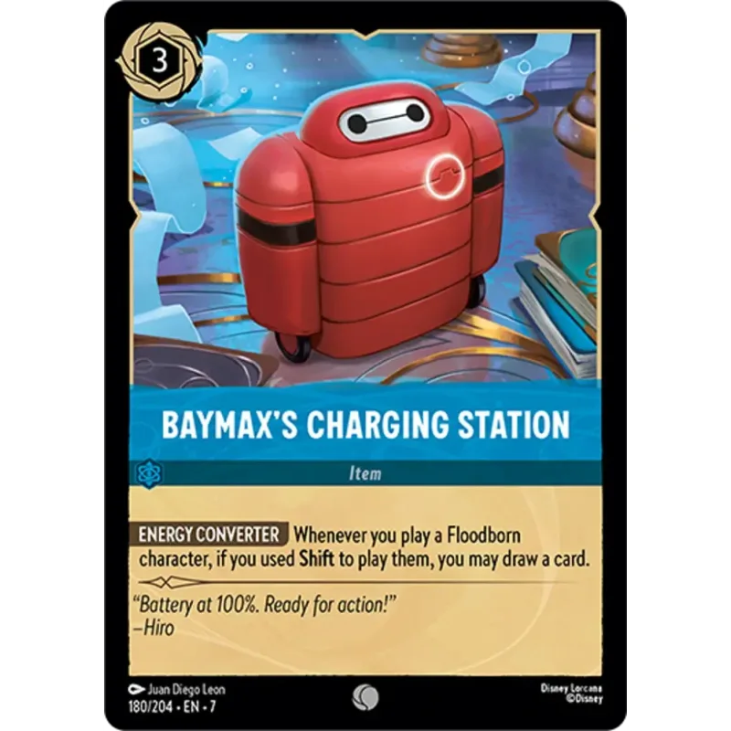 Baymax's Charging Station - foil