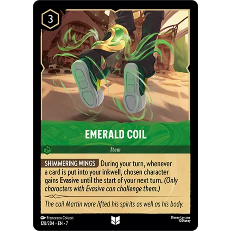 Emerald Coil - foil