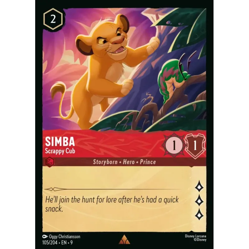 Simba - Scrappy Cub