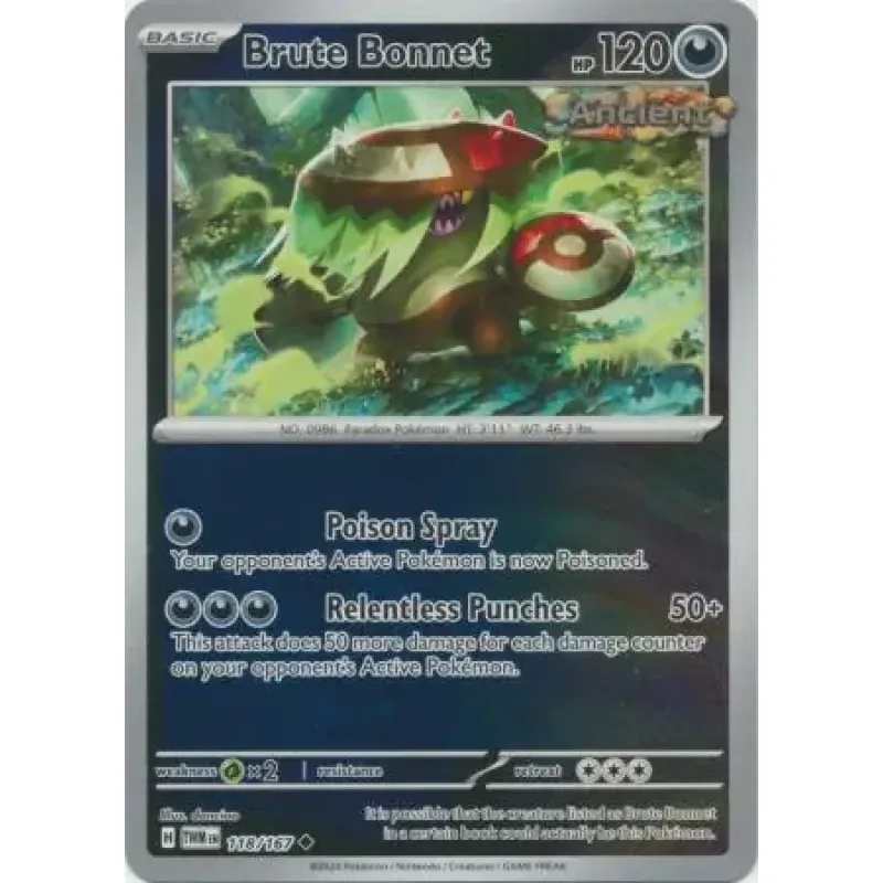 Brute Bonnet (TWM 118) - REVERSE HOLO