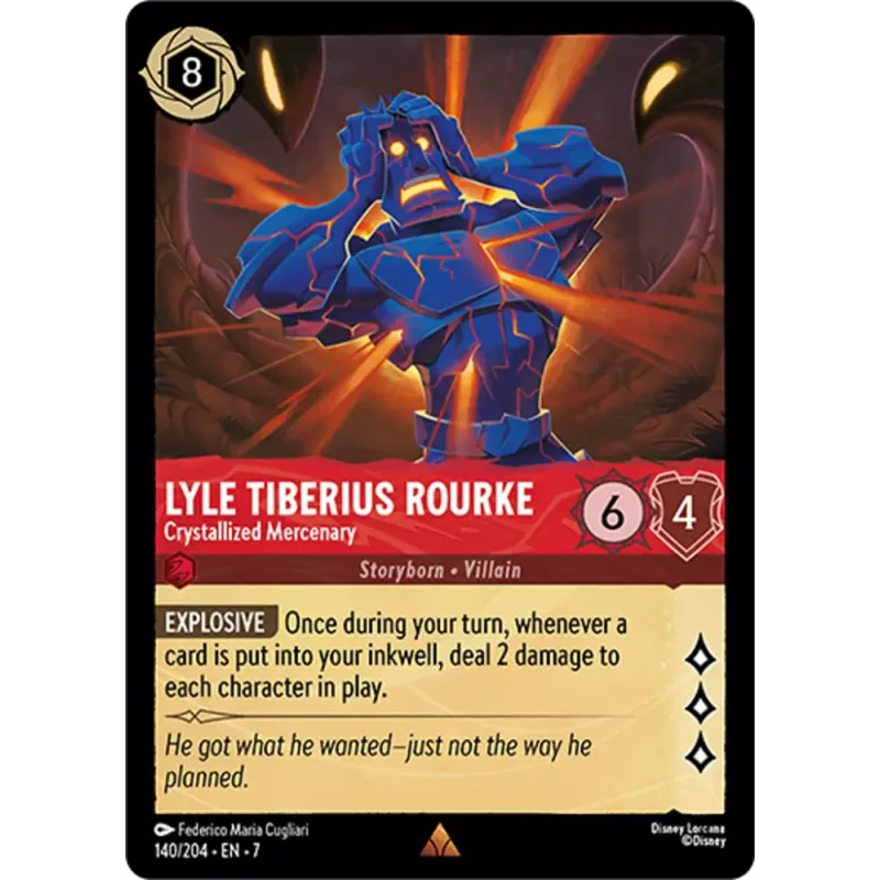 Lyle Tiberius Rourke - Crystallized Mercenary