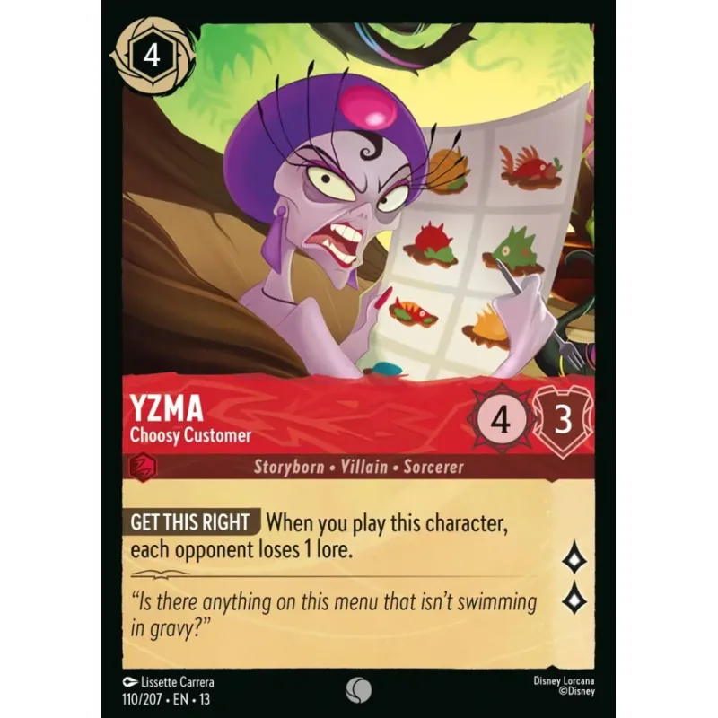 Yzma - Choosy Customer (V.1) - foil