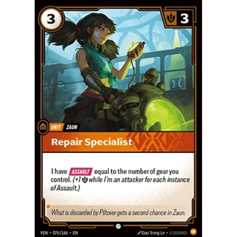 Repair Specialist - foil