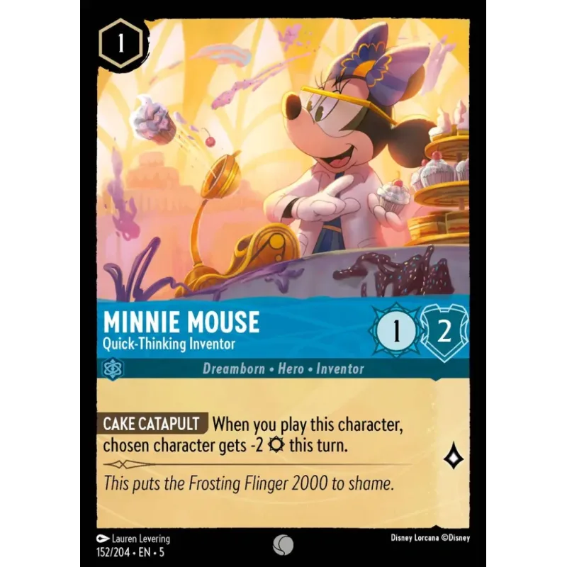 Minnie Mouse - Quick-Thinking Inventor - foil